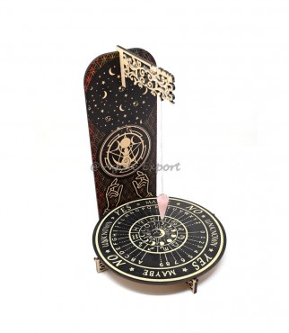 Goddess With Hand Rainbow Pendulum Holder