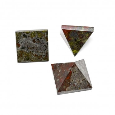 African Bloodstone Pyramid