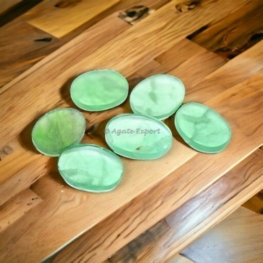 Green Fluorite Worry Stone